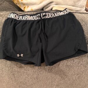 Under Armour Women's Black Athletic Shorts